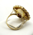 Zlacený stříbrný prsten s granáty a almandinem (3).JPG