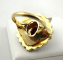 Zlacený stříbrný prsten s granáty a almandinem (4).JPG