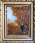 Stroff Karel (1881-1929) – Na podzimní procházce