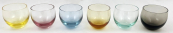 Moser, Culbuto - Šest barevných skleniček