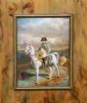 Miniatura s Napoleonem na koni - Dupré