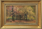 Friedrich Josef - Podzim ve veltruské oboře